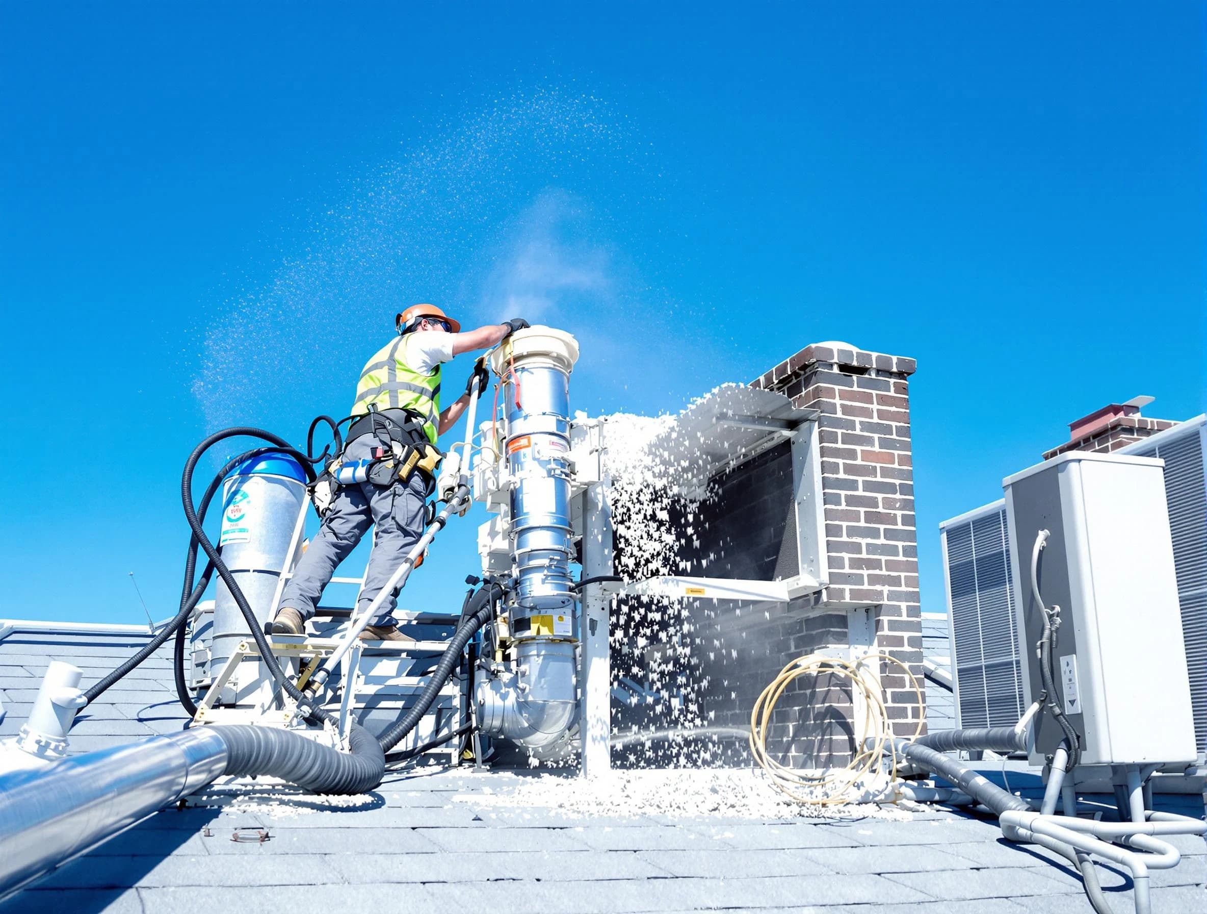Expert roof dryer vent cleaning by Farmington Dryer Vent Cleaning in Farmington