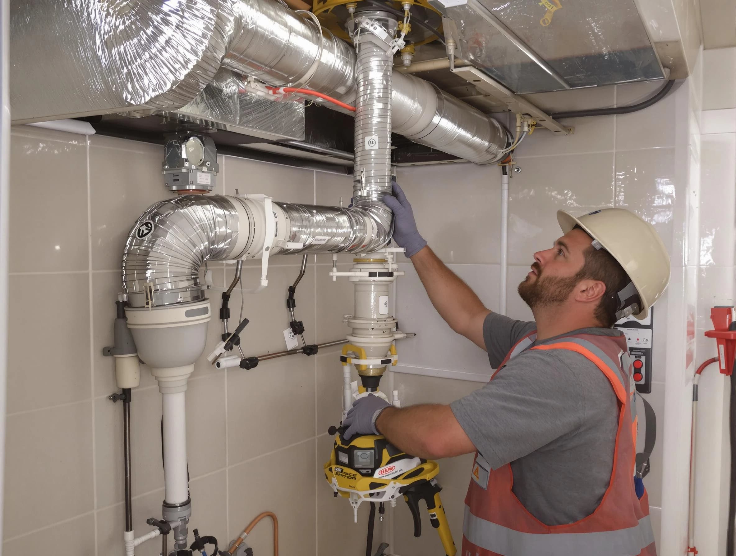 Farmington Dryer Vent Cleaning expert performing professional dryer vent repair and installation in Farmington