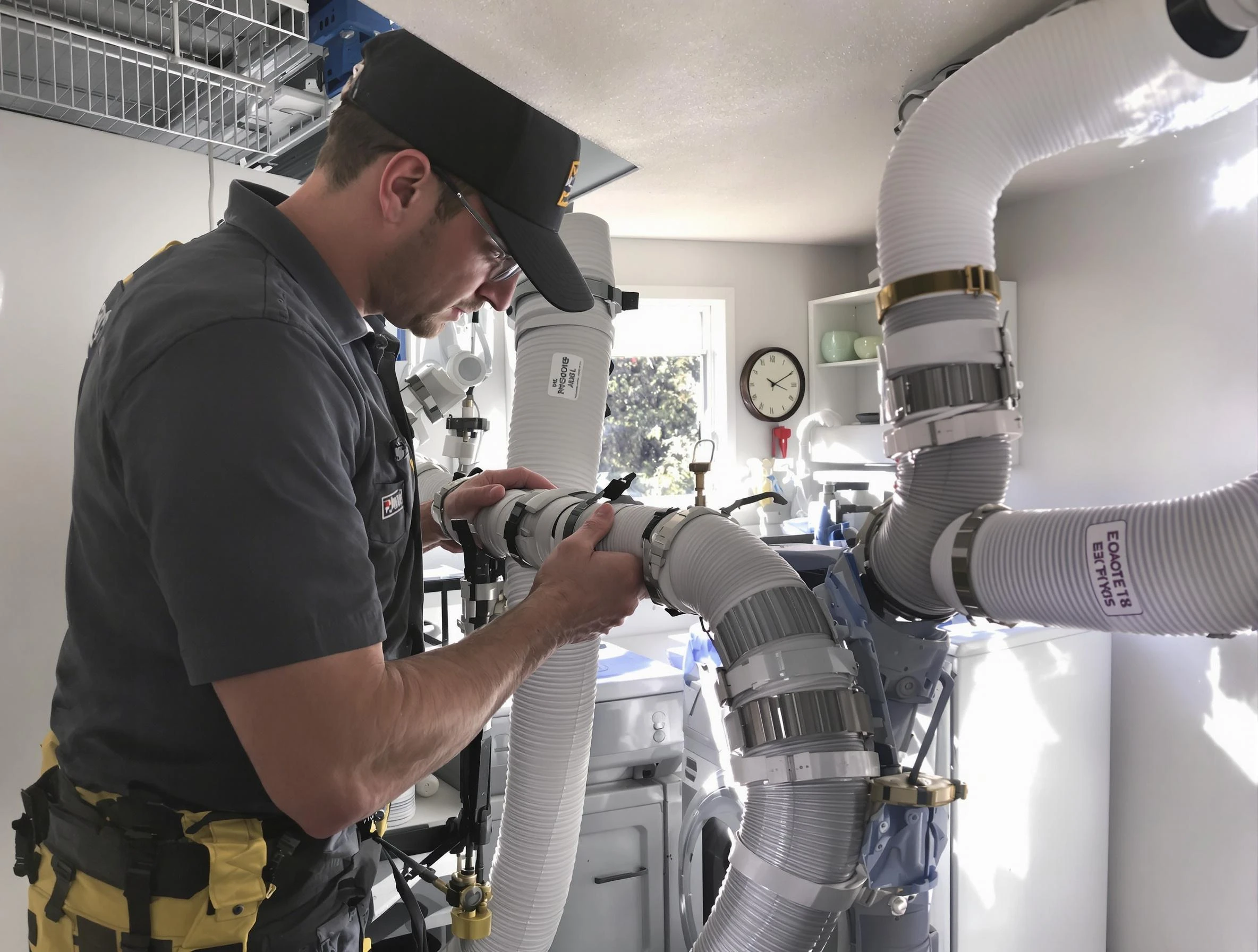 Dryer Vent Hose Installation in Farmington