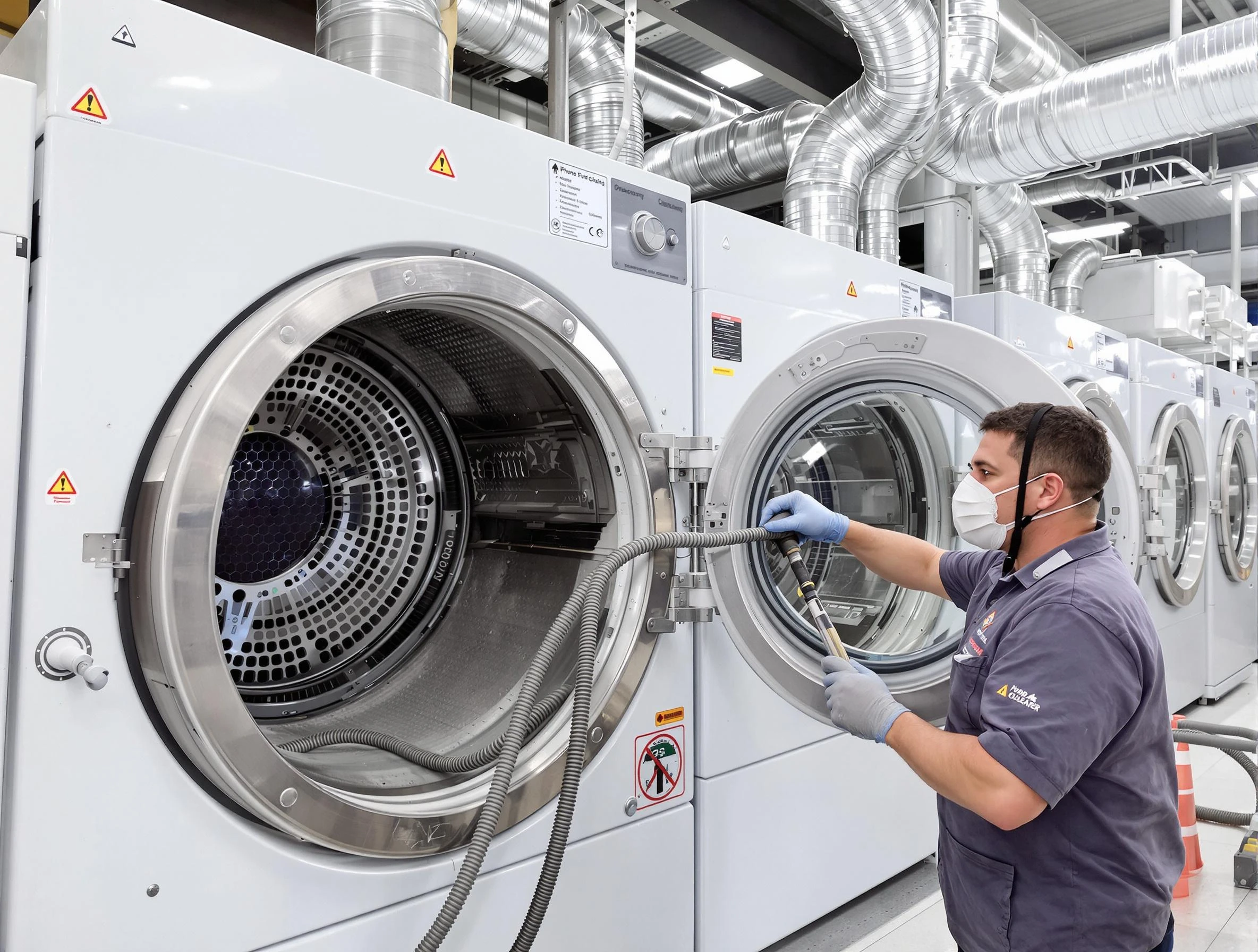 Industrial-grade dryer vent cleaning by Farmington Dryer Vent Cleaning in Farmington